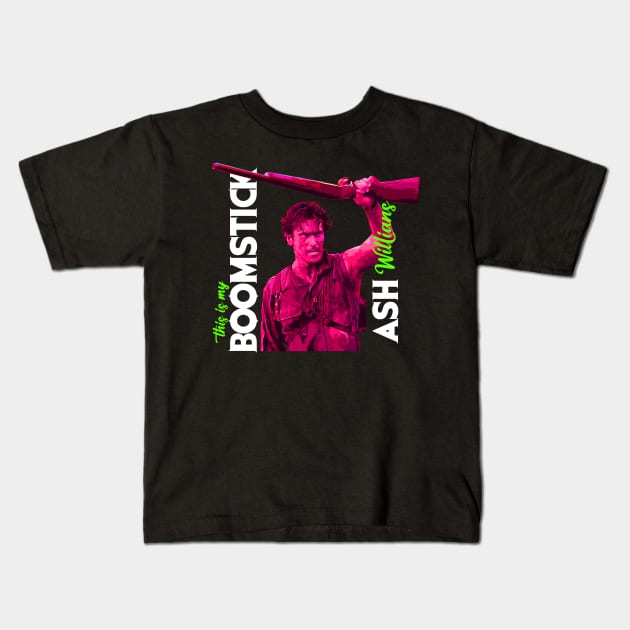 This is my boomstick Kids T-Shirt by ribandcheese